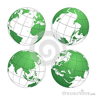 World map vector Vector Illustration