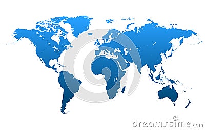 World map vector Vector Illustration