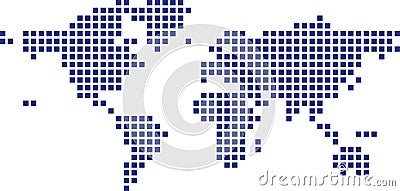 World map Vector Illustration