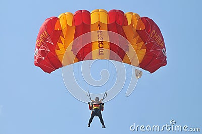 World Military Parachuting Championship Editorial Stock Photo