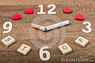 World No Tobacco Day. Stock Photo