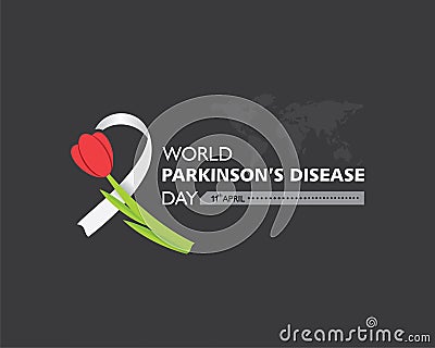 World Parkinson`s disease Day observed on 11th April every year Vector Illustration