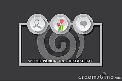 World Parkinson`s disease Day observed on 11th April every year Vector Illustration