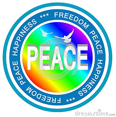 World Peace Stock Photo