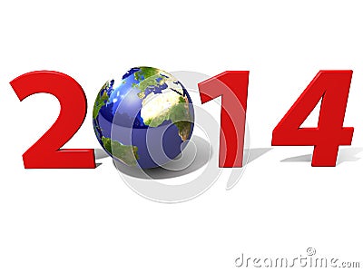 World 2014 Stock Photo