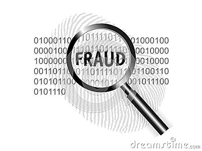 World Security Concept Focus Fraud Stock Photo