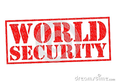 WORLD SECURITY Stock Photo