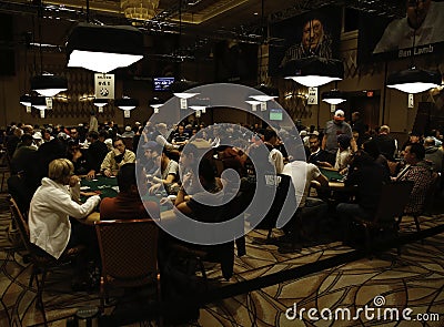 World Series of Poker (WSOP) at Rio Editorial Stock Photo