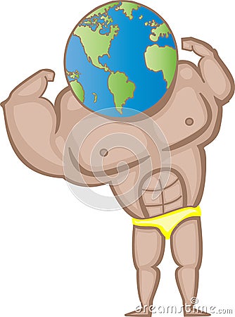 World Strength Stock Photo