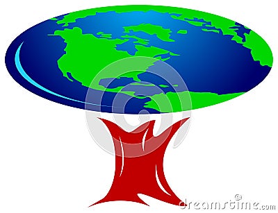 World tree Vector Illustration