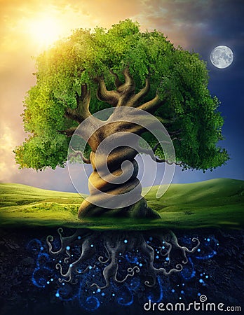 World tree Stock Photo