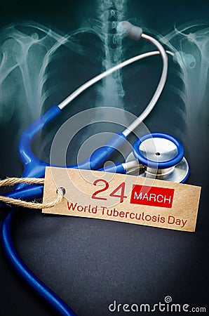 World Tuberculosis Day. Stock Photo