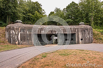 World War 2 bunker Editorial Stock Photo