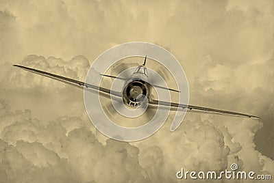 World War 2 Japanese aircraft Stock Photo