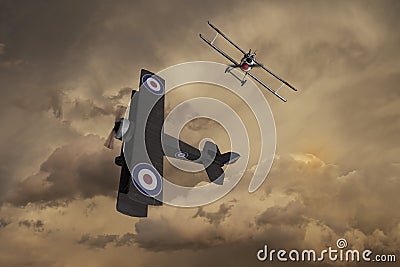 World War One Aircraft Stock Photo