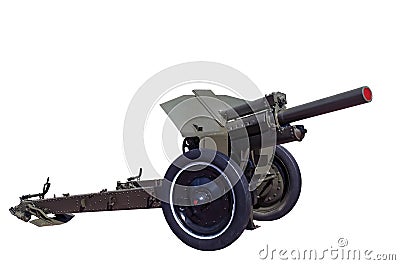 World war rarity soviet howitzer M30 Stock Photo