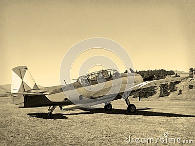 World War 2 US aircraft Stock Photo