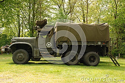 World war 2 vehicles show set up Editorial Stock Photo