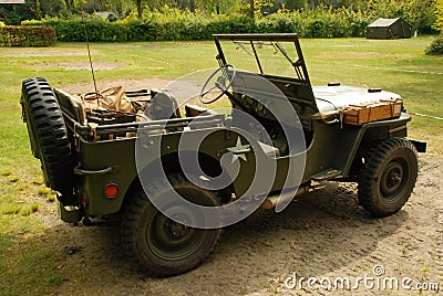 World war 2 vehicles show set up 1 Editorial Stock Photo