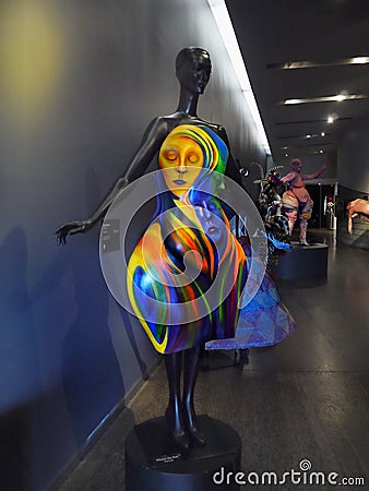 World of Wearable Art, Nelson, New Zealand Editorial Stock Photo