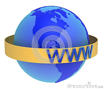 World Wide Web Stock Photo