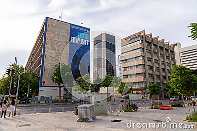 The World Zionist Organization building in Tel Aviv, Israel Editorial Stock Photo