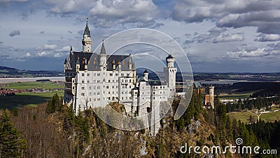 Worlds most famous castle neuschwanstein bavaria Stock Photo