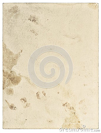 Worn aged stained paper texture closeup Stock Photo