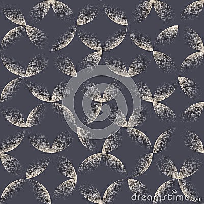 Worn Carpet Retro Design Ornamental Seamless Pattern Vector Abstract Background Vector Illustration