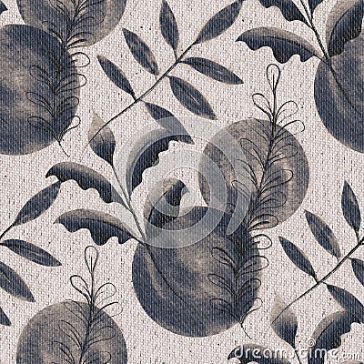 Worn faded white denim jean texture pattern swatch Stock Photo