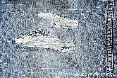 Worn Out Blue Jeans Close Up Royalty Free Stock Photo - Image: 11807275