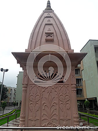 Indian God saibaba temple in panvel vakadi location.. Stock Photo