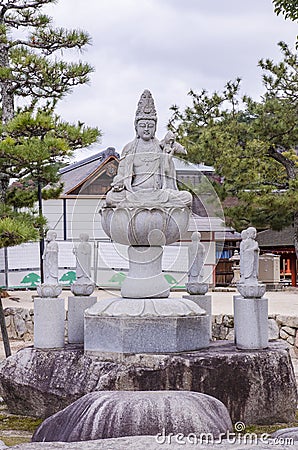 Worship statues Stock Photo