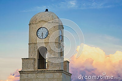 Worth Avenue Clock Tower Stock Photo