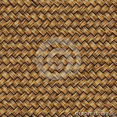 Woven gold Stock Photo