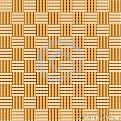 Woven wicker texture. Stock Photo