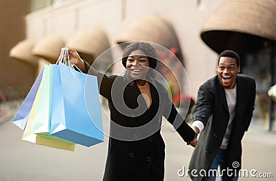 Wow, look at this, i want it at Black Friday and chasing discounts Stock Photo