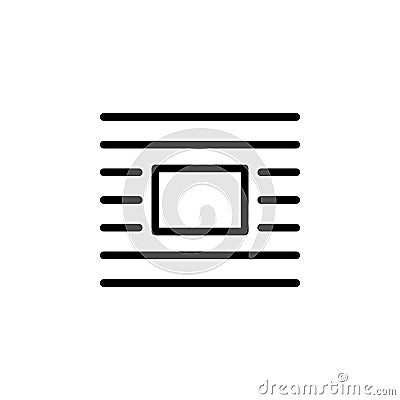 Wrap icon. Can be used for web, logo, mobile app, UI, UX Vector Illustration