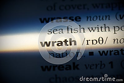 Wrath Stock Photo