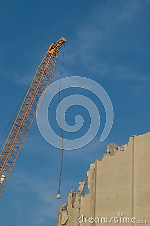 Wrecking Ball Stock Photo