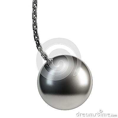 Wrecking ball Stock Photo