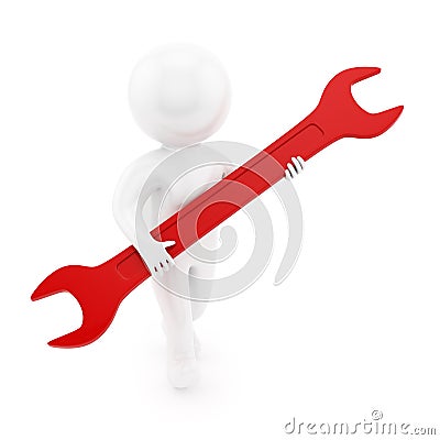 Wrench Stock Photo