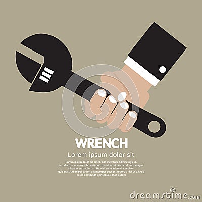 Wrench Vector Illustration