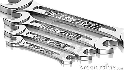 Wrench Stock Photo