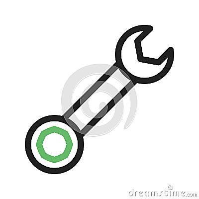 Wrench Vector Illustration