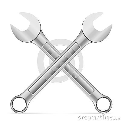 Wrench Vector Illustration