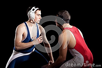 Wrestling Stock Photo