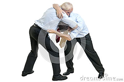 Wrestling Stock Photo