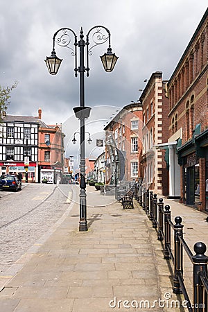 Wrexham Yorke Street Editorial Stock Photo