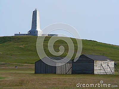 Wright Brothers Memorial Stock Photo